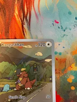 Pokemon TCG Kangaskhan 204/182 Sv10 Destined Rivals Illus Rare Holo EN 120 HP - Image 3
