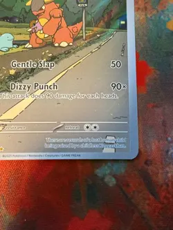 Pokemon TCG Kangaskhan 204/182 Sv10 Destined Rivals Illus Rare Holo EN 120 HP - Image 4