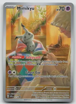 Mimikyu 075 Holo Promo Scarlet & Violet Promo Pokemon Holo Near Mint - Image 1