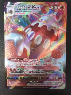 Heatran Vmax 026/189- Pokemon Astral Radiance Sword Ultra Rare NM - Image 1