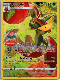 Flapple - TG02/TG30 Ultra Rare Astral Radiance NM Pokemon TCG - Image 1