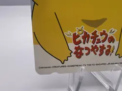 Pokemon Phone Card Pikachu The Movie Pikachu's Summer Vacation 1998 Japanese - Image 4