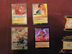 Lot of 4 Lorcana Cards Good Condition G2U - Image 1