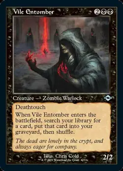 Vile Entomber (Retro Frame) - Light Play MTG Modern Horizons 2 - Image 1