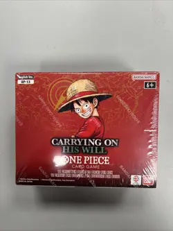 One Piece OP13 OP-13 TCG Carrying On His Will Booster Box English SEALED NEW - Image 1