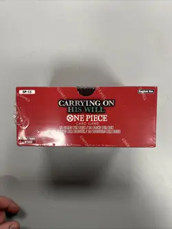 One Piece OP13 OP-13 TCG Carrying On His Will Booster Box English SEALED NEW - Image 5