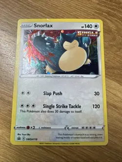 Snorlax SWSH119 SWSH: Sword & Shield Promo Cards Holo - Image 1