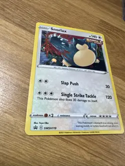 Snorlax SWSH119 SWSH: Sword & Shield Promo Cards Holo - Image 3