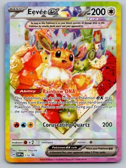 Eevee ex - 174 Colorless Promo SV: Scarlet & Violet Promo Cards NM - Image 1