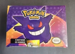 POKEMON KANTO SEALED TRADING CARDS BOX - FULL HOUSE 25 CCG PACKS GENGAR NEW - Image 1