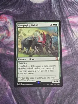 Rampaging Baloths Commander: Modern Horizons 3 Regular - Image 1