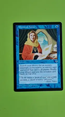 MTG MYSTICAL TUTOR x1, Mirage. Excellent. Commander, Vintage - Image 2