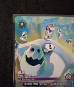 Olaf Happy Passenger Enchanted - Disney Lorcana Shimmering Skies - NM- English - Image 3