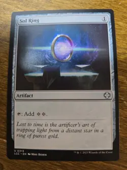 Sol Ring Commander: Lost Caverns Of Ixalan MTG Regular Near Mint - Image 1