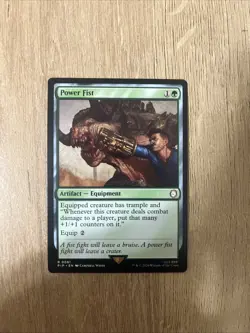 1x Power Fist - Universes Beyond: Fallout - NM - MTG - Image 1