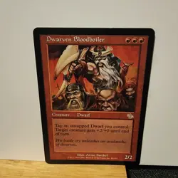 MTG Dwarven Bloodboiler Judgment Rare LP - Image 1