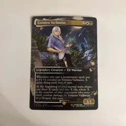 MTG CHOCOBO TRACK FOIL Estinien Varlineau Borderless - FINAL FANTASY Commander - Image 1