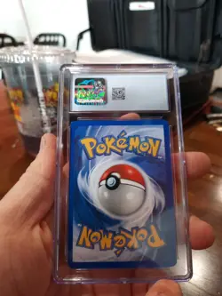 Dark Blastoise Cgc 9 Mint SWIRL 2000 Team Rocket 3/82 Holo Rare Pokemon Card  - Image 8