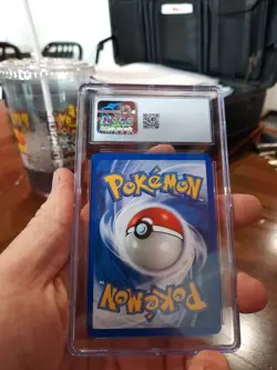 Dark Blastoise Cgc 9 Mint SWIRL 2000 Team Rocket 3/82 Holo Rare Pokemon Card  - Image 9