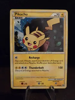 Pokemon TCG Pikachu HGSS03 Holo Black Star Promo 🌟🌟🌟 2010 - Image 1