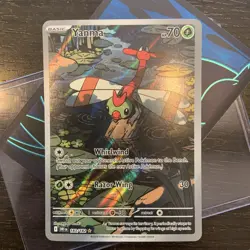 Yanma - Holo SV10 Destined Rivals 183/182 NM Pokemon - Image 1