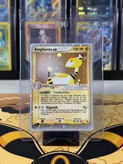[MP] Ampharos EX 89/97 Pokemon Dragon Holo Rare - Image 1