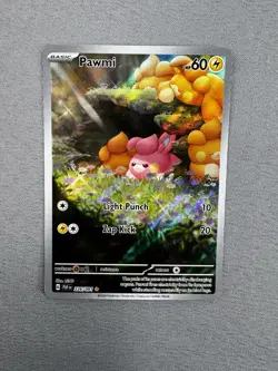 Pawmi Illustration Rare Pokemon TCG Paldean Fates 226/091 MINT - Image 2