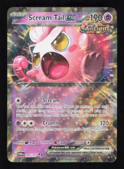 Scream Tail ex 094/167 Holo Twilight Masquerade Pokemon Near Mint - Image 1