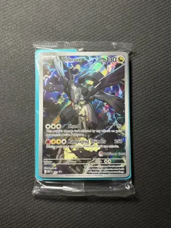 SEALED Pokemon Center Exclusive N's Zekrom Mega Evolution Promo + Standard Promo - Image 1