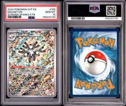 The Pokemon Company Magneton PSA 10 Sv: Scarlet & Violet Promo 159 Holo EN 2024 - Image 3