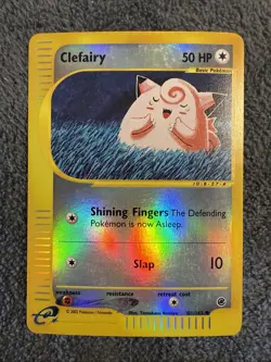 Pokemon TCG Clefairy 101/165 Reverse Holo Expedition, NM - Image 1