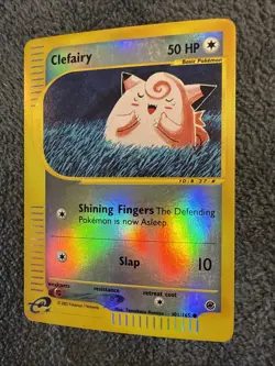 Pokemon TCG Clefairy 101/165 Reverse Holo Expedition, NM - Image 3