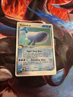 Wailord EX - 100/100 - Pokemon Ex Sandstorm Ultra Rare LP - Image 1