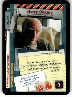 The X-Files CCG: The Truth is Out There Card C Harry Cokely - Image 1