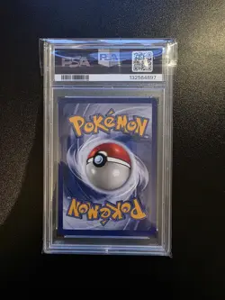 Pokemon TCG Zapdos Fossil Holo Card 15/62 Corrected Foil Psa 7 - Image 3