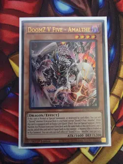 DoomZ V Five - Amalthe DOOD-EN009 Ultra Rare LP 1st Edition - Image 1