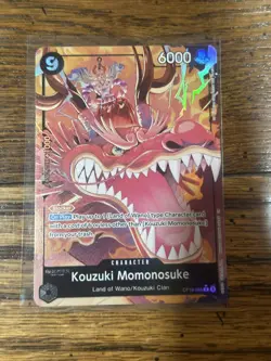 Kouzuki Momonosuke Alt Art (OP16-085) | OP16 - The Time of Battle | ENGLISH - Image 1