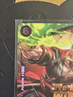 Roronoa Zoro (OP-06 Pre-Release Tournament) [Winner] P-045 One Piece Promotion - Image 4