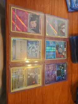 Pokemon TCG 6 CARD REVERSE HOLO CARD LOT INCL HO-OH, POLIWHIRL, CLEFAIRY - Image 1