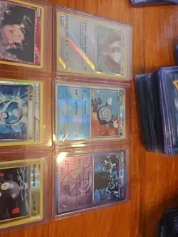 Pokemon TCG 6 CARD REVERSE HOLO CARD LOT INCL HO-OH, POLIWHIRL, CLEFAIRY - Image 2