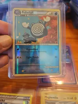 Pokemon TCG 6 CARD REVERSE HOLO CARD LOT INCL HO-OH, POLIWHIRL, CLEFAIRY - Image 7