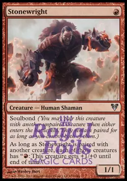 Stonewright 2x FOIL AVR MTG Avacyn Restored Uncommon MINT red - Image 1