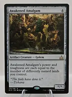 Awakened Amalgam MTG Rivals of Ixalan Regular - Image 1