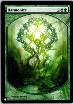 Harmonize 5 P Magic Player Rewards Magic: The Gathering NM/M - Image 1