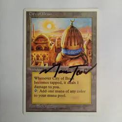 MTG City of Brass Chronicles - Signed by Artist Mark Tedin - Image 1