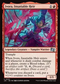 MTG - Ivora, Insatiable Heir - Foundations Jumpstart - X1 - (NM) - #S5634 - Image 1