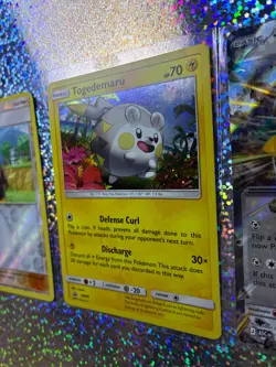 Pokemon TCG: Cosmos Holo Promo SM09 Togedemaru; 149/217 Togedemaru ex - Image 5
