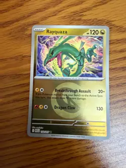 Rayquaza (Energy Symbol Pattern) 153/217 Ascended Heroes Pokemon Reverse Holo NM - Image 1