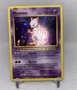 Mewtwo 51/108 SUPER Rare HOLO XY Evolutions 2016 NM Pokemon Card - Image 1