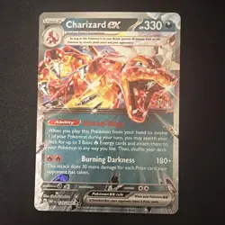 Pokemon TCG Charizard EX Obsidian Flames 125/197 - Image 1